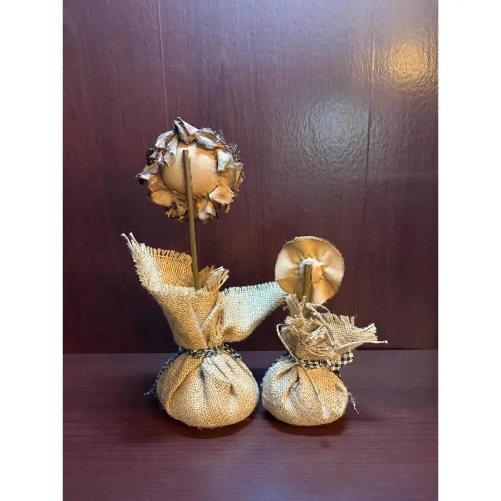 Cloth‎ and Burlap Flowers